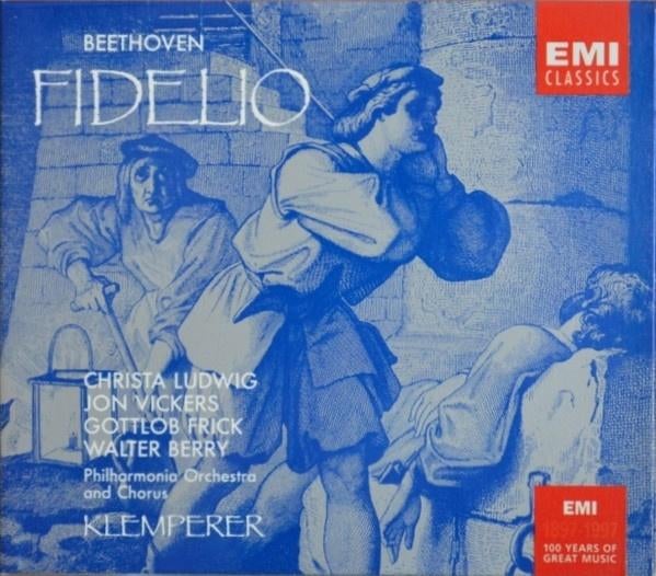 Otto Klemperer  -  Beethoven – Fidelio  (2 CD) Nieuw, Ophalen of Verzenden, Classicisme, Zo goed als nieuw, Kamermuziek