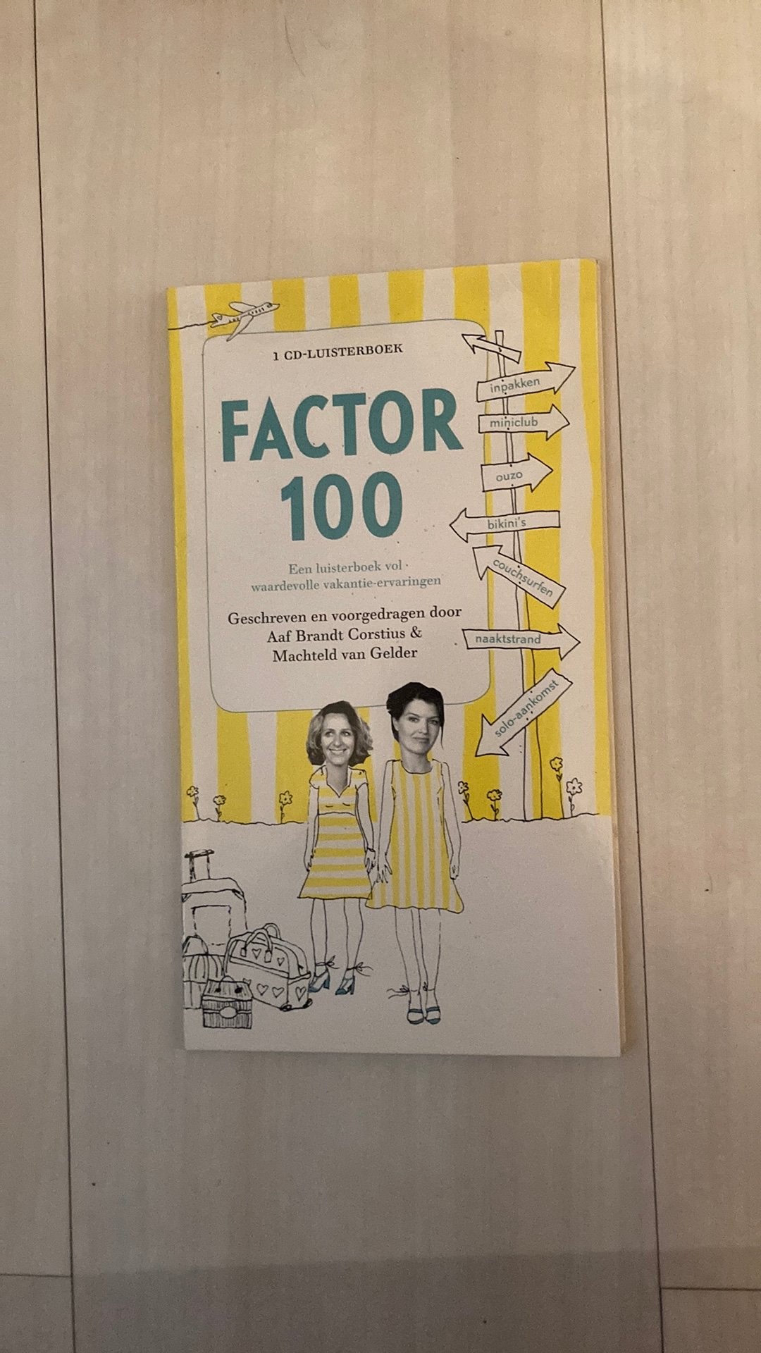 Aaf Brandt Corstius - FACTOR 100, 1 CD, Cd, Ophalen of Verzenden, Aaf Brandt Corstius; Molly van Gelder, Volwassene