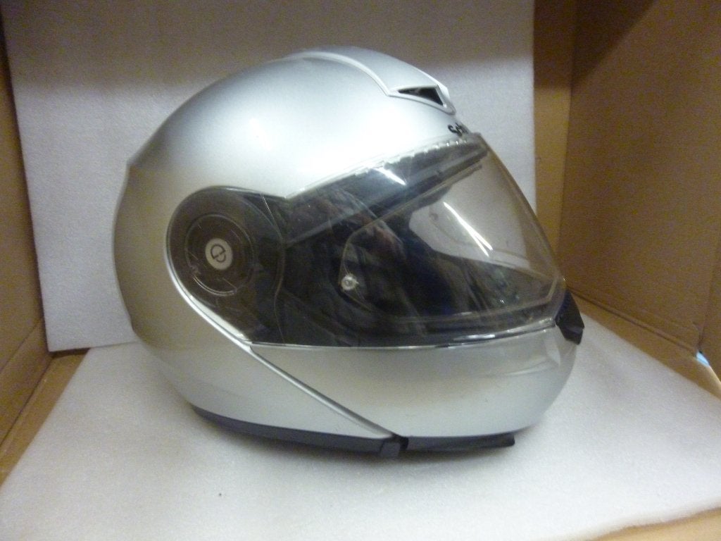 oudere schuberth systeem helm c3 pro met cardo src  58/59 L, Systeemhelm, L, Tweedehands, Ophalen