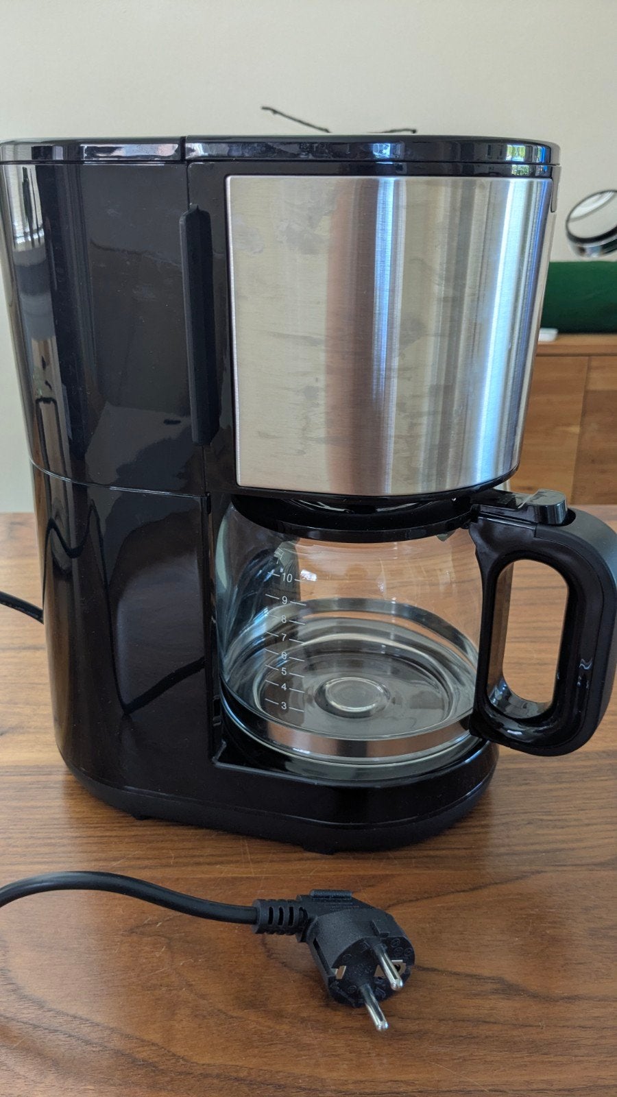Braun PurShine Koffiezetapparaat KF 1500 - Zwart/RVS, Witgoed en Apparatuur, 10 kopjes of meer, Koffiemachine, Gemalen koffie