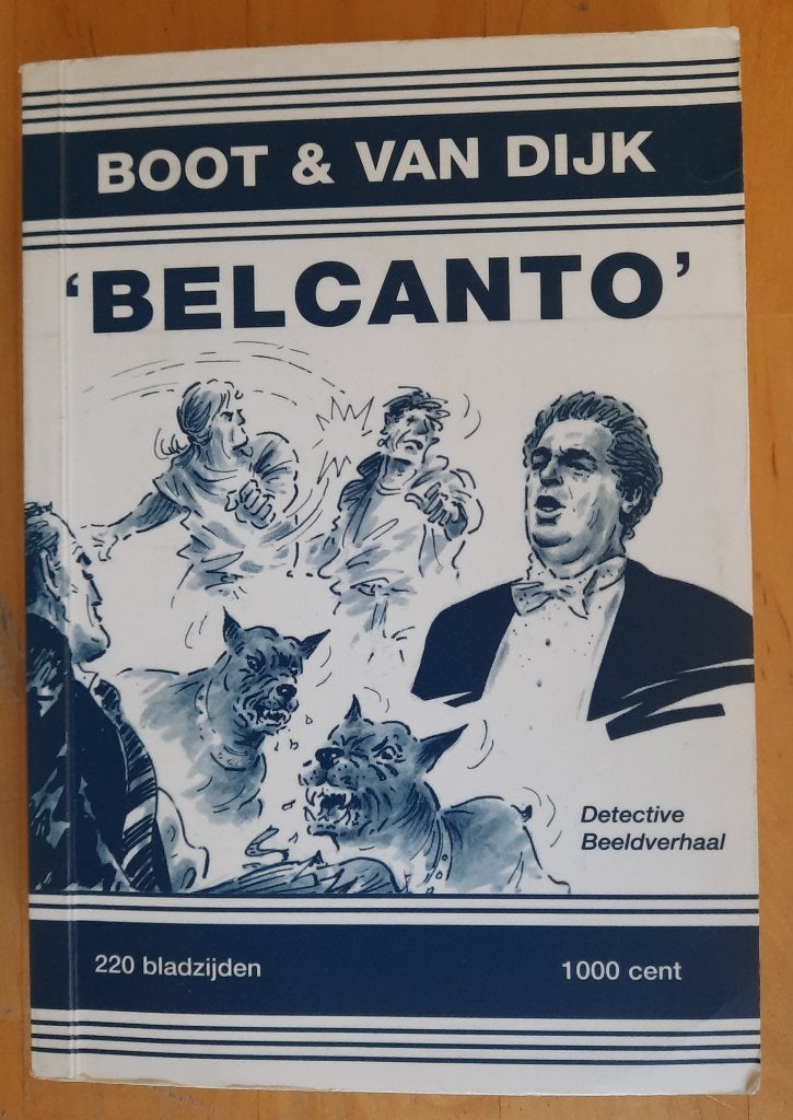 BELCANTO - DETECTIVE BEELDVERHAAL, Eén stripboek, Ophalen of Verzenden