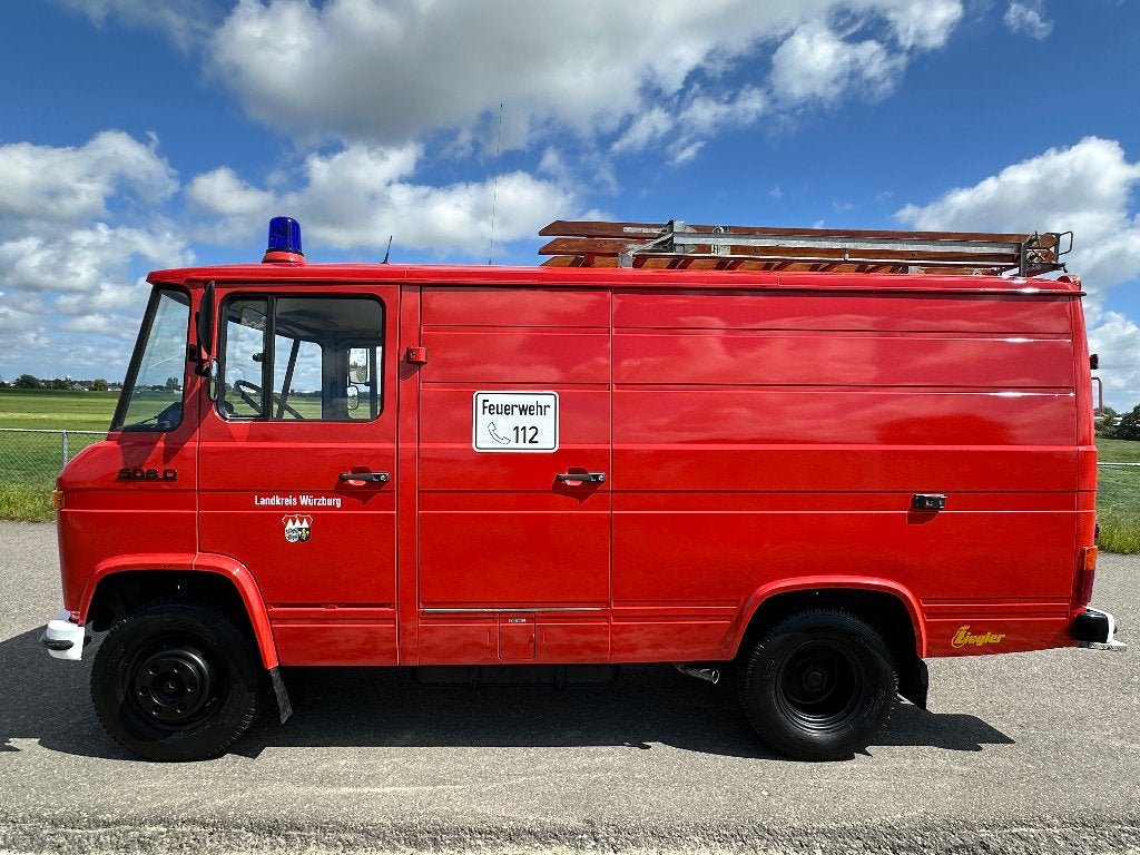 Mercedes 508 Gesloten bestelwagen 28.000km! Roest vrij!, foto 5