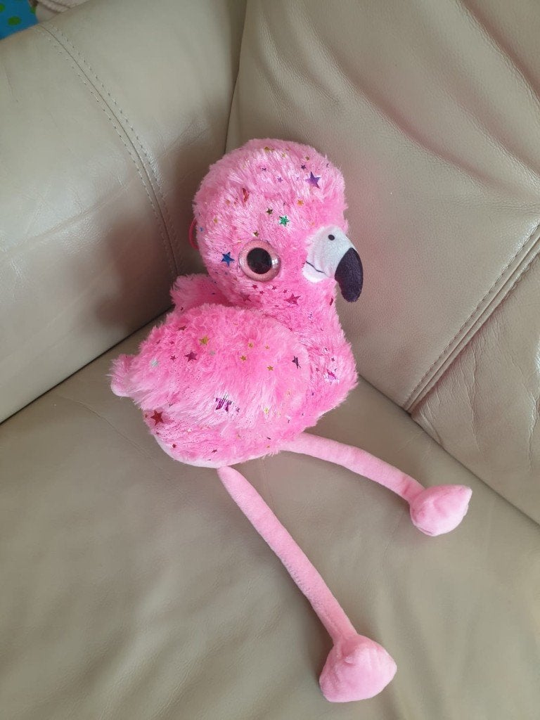 Knuffel flamingo, Ophalen, Zo goed als nieuw, Overige typen