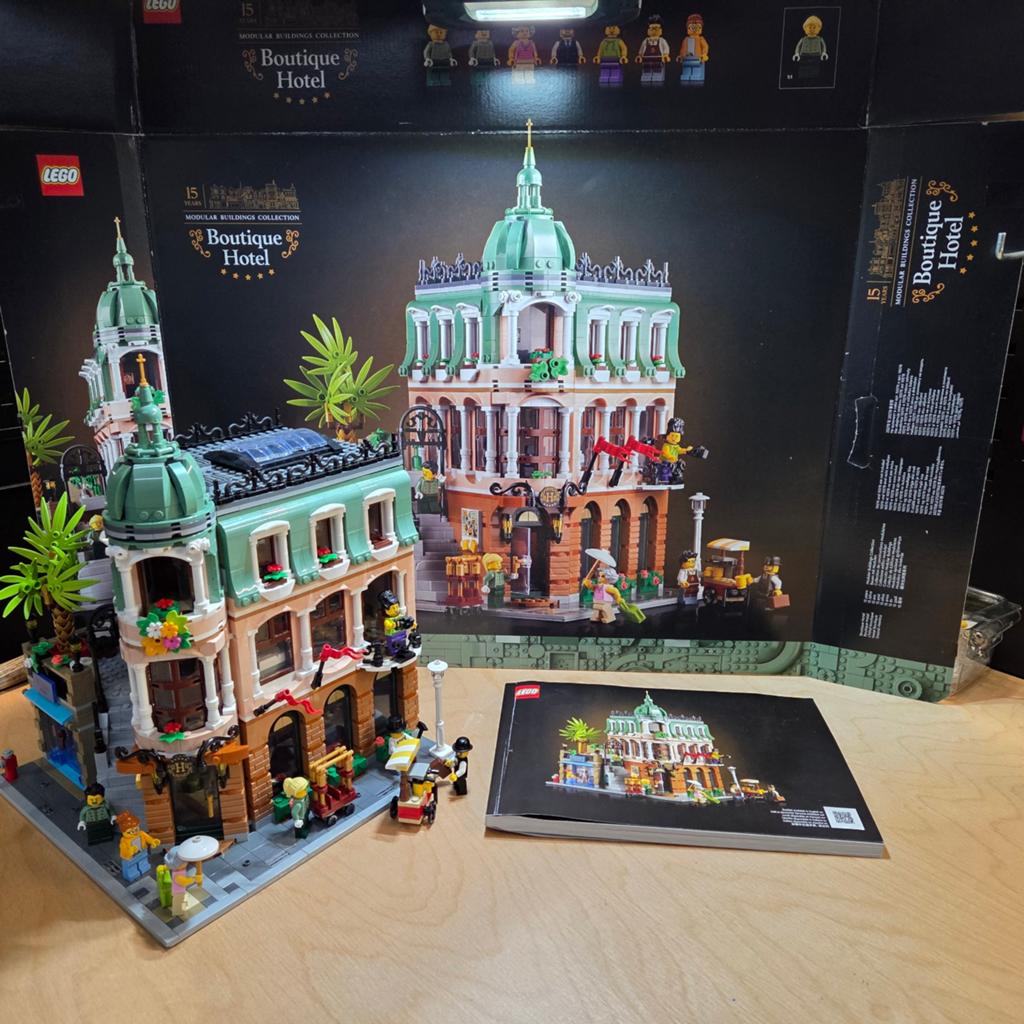 Compleet set lego boutique hotel. 10297. 3066 pcs, Lego, Ophalen of Verzenden, Zo goed als nieuw, Compleet
