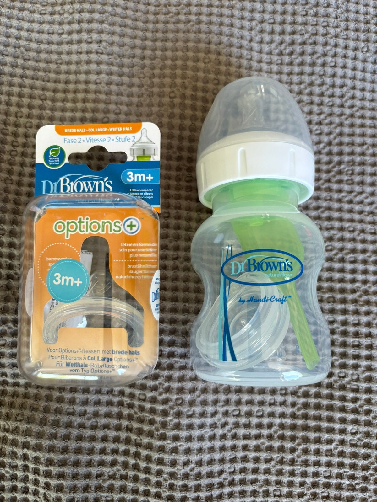 Nieuwe Dr Brown fles, Kinderen en Baby's, Babyvoeding en Toebehoren, Ophalen of Verzenden, Nieuw, Overige typen