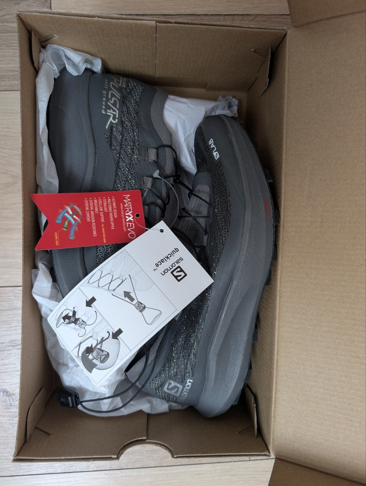 Salomon S/Lab Pulsar Soft Ground Trailrunschoenen mt 38, Ophalen of Verzenden, Nieuw, Hardloopschoenen, Overige merken