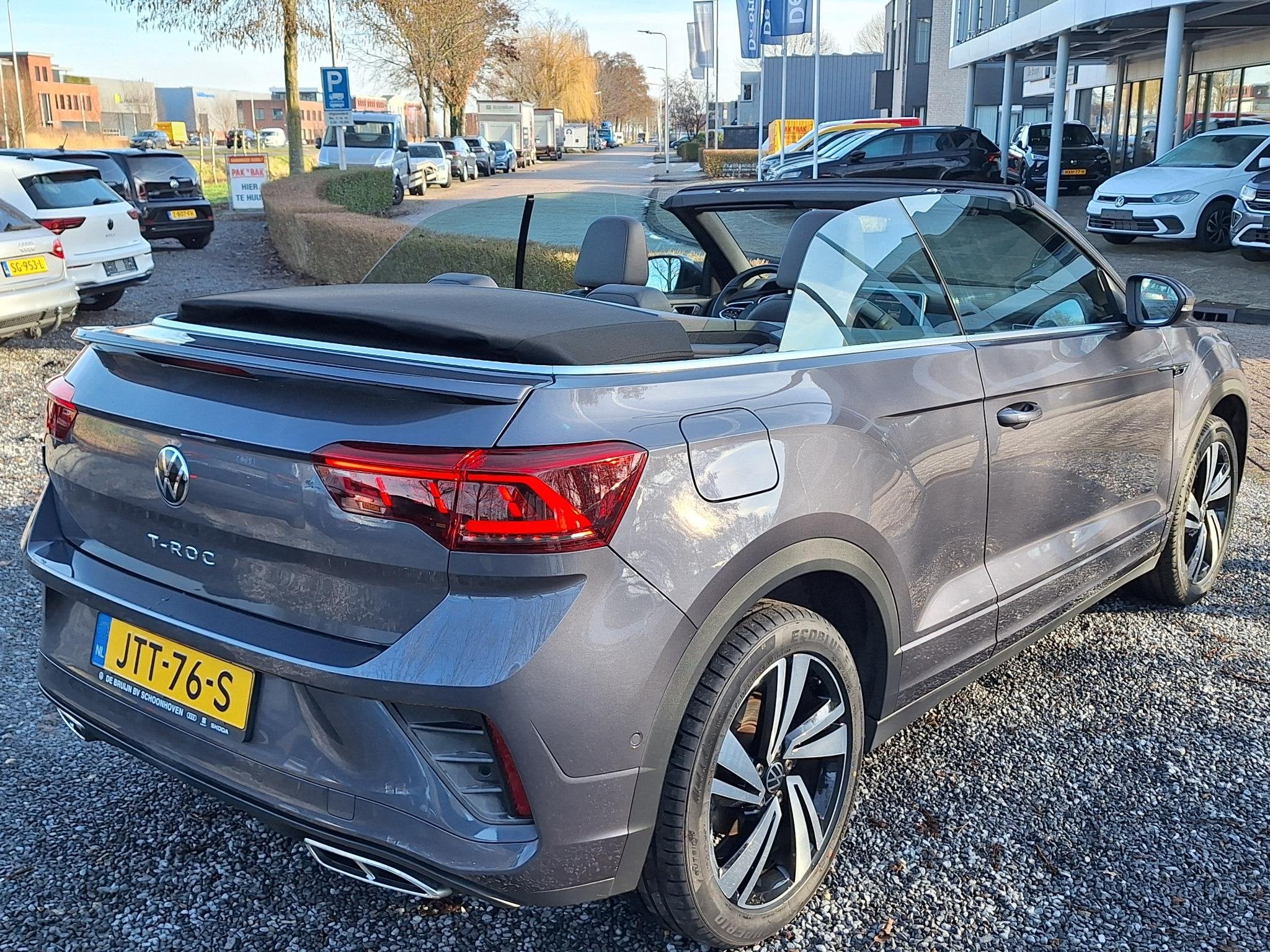 Volkswagen T-Roc Cabrio 1.5 TSI 150pk DSG R-Line (Trekhaak,C, Auto's, 12 maanden, Stof, 4 cilinders, 4 stoelen