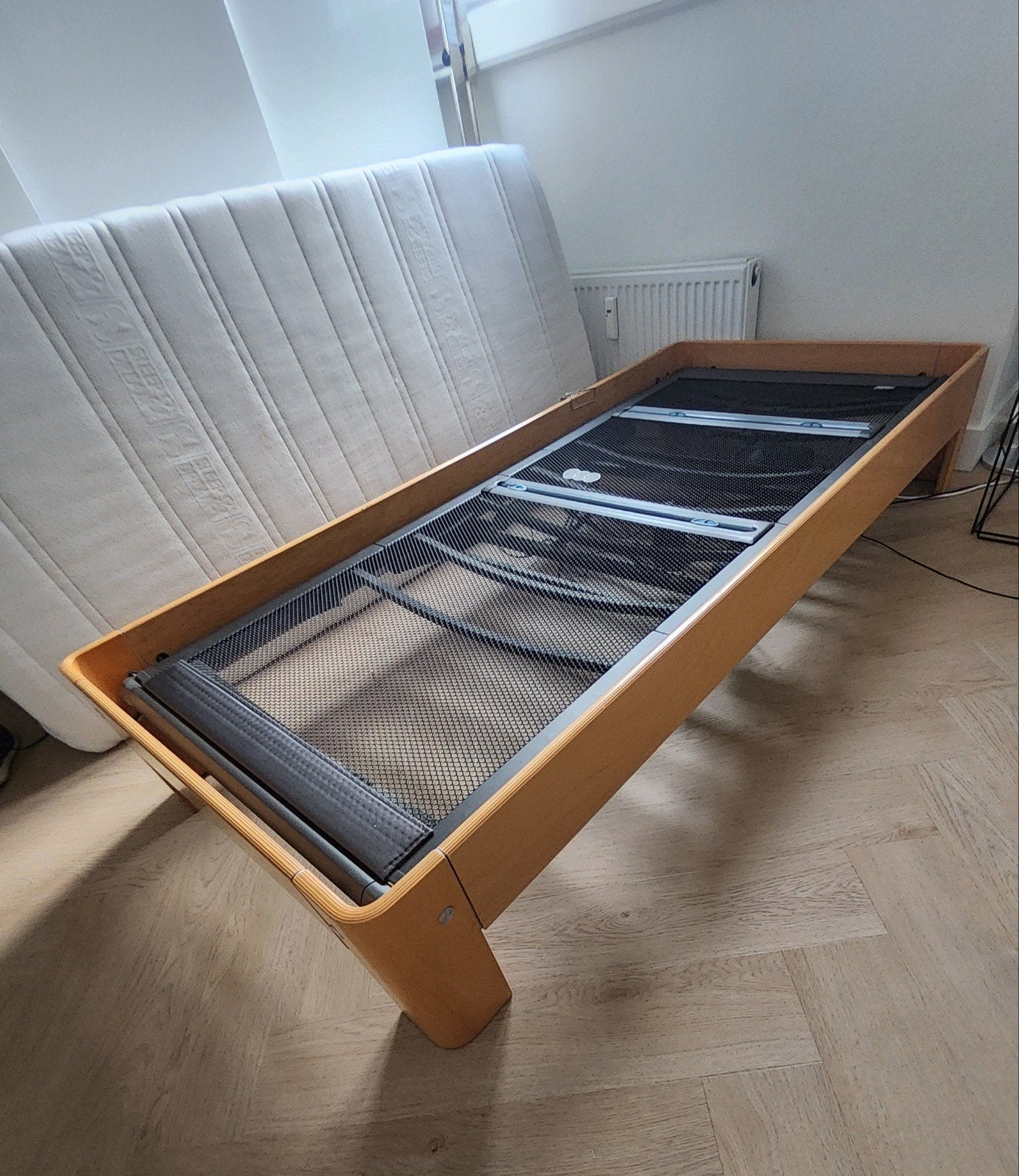 Auping Auronde 90x200 cm elektrisch verstelbaar bed, 90 cm, Eenpersoons, Ophalen of Verzenden, 200 cm