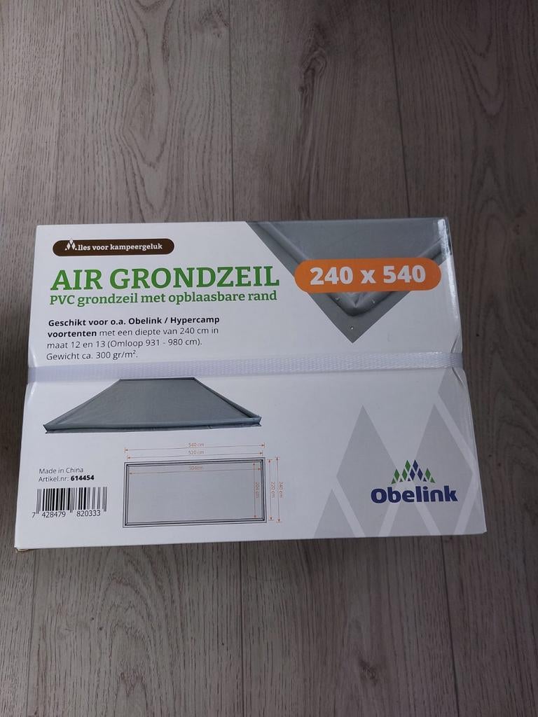 Opblaasbaar grondzeil 240x540, Ophalen of Verzenden, Nieuw