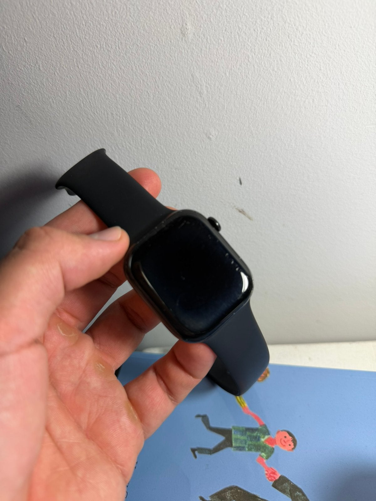 Apple Watch Series 10 46mm GPS Zwart, Sieraden, Tassen en Uiterlijk, Gebruikt, Zwart, IOS, Ophalen of Verzenden