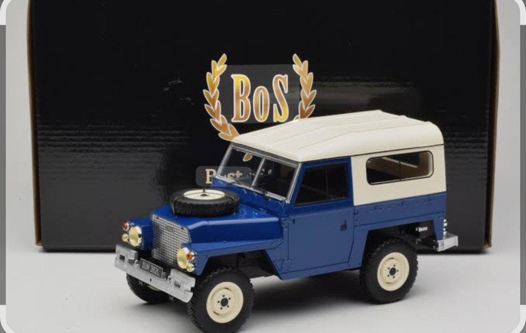 1:18 AANBIEDING! Land Rover Light Waight Serie IIIBoS Models, Hobby en Vrije tijd, Ophalen of Verzenden, Nieuw, Auto, Overige merken