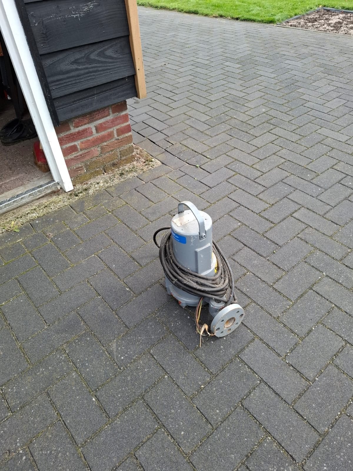 Flygt 3069 1,7 kW Versnijdende Vuilwaterpomp, Ophalen