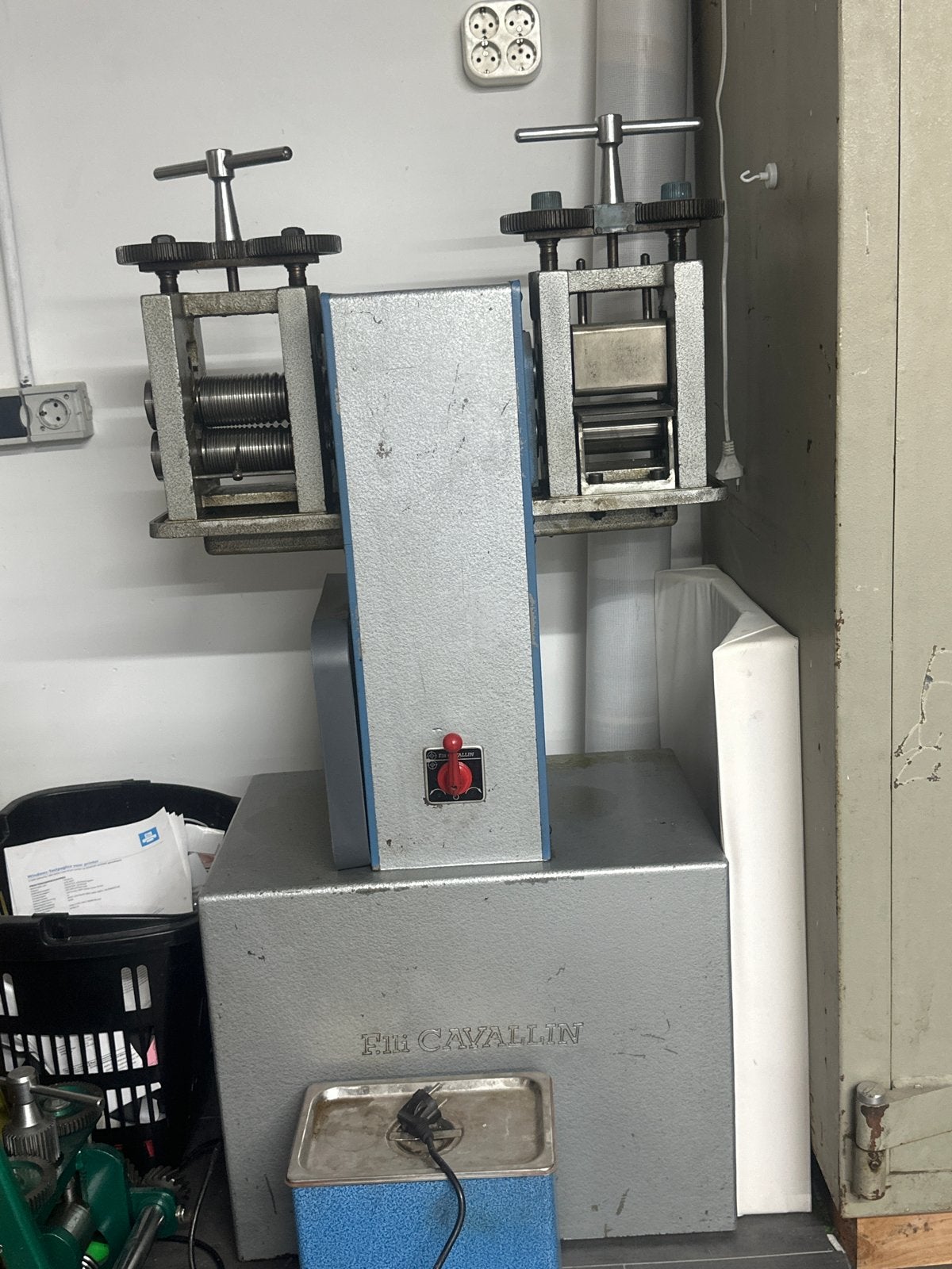 Professionele Walsmachine voor Metaalbewerking, Ophalen