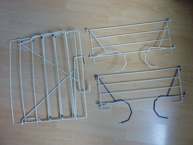 droogrek wasrek wasrekken rek voor was hangend deur wand, Ophalen, Gebruikt, Wasrek