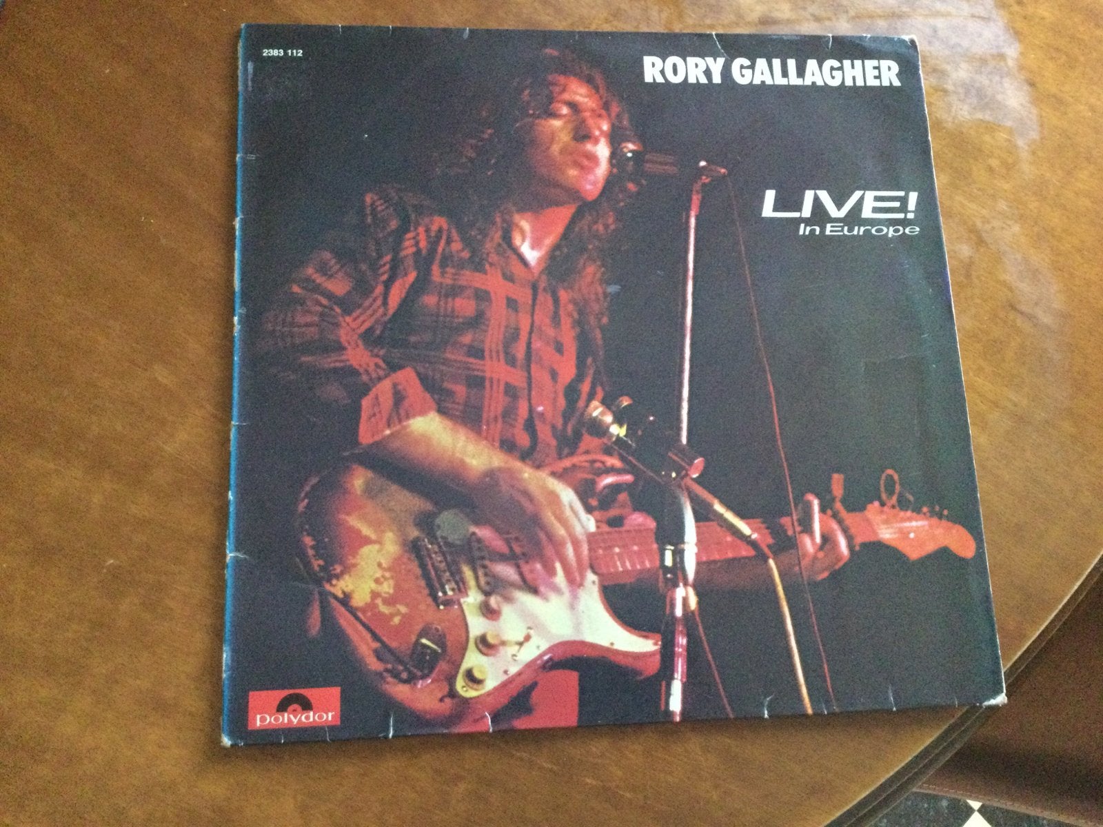 LP Rory Gallagher Live!, Ophalen of Verzenden, Gebruikt, Bluesrock, LP