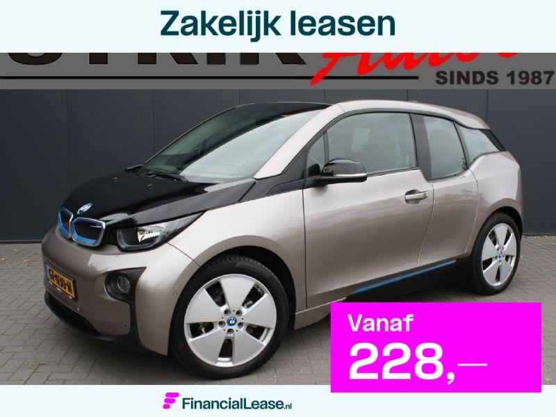 BMW I3 Basis Comfort Advance 22 kWh - NAVIGATIE - CAMERA, Automaat, Gebruikt, Zwart, 4 stoelen