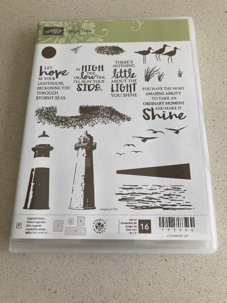 Stampin' Up stempelsets, Ophalen of Verzenden, Gebruikt, Clearstamp