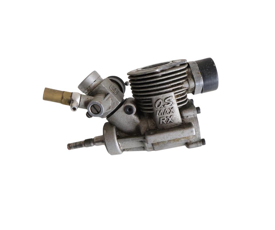 O.S. MAX RX nitro motor behuizing 1/10 rc auto, Ophalen of Verzenden, Gebruikt, Nitro, Onderdeel