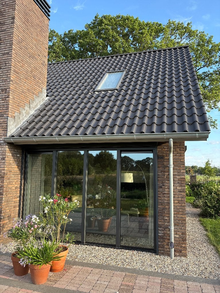Nieuwe Jacobi Z5 Delftgrau nieuwe dakpannen, 21,5 m2, Ophalen, Nieuw, 15 m² of meer, Dakpannen