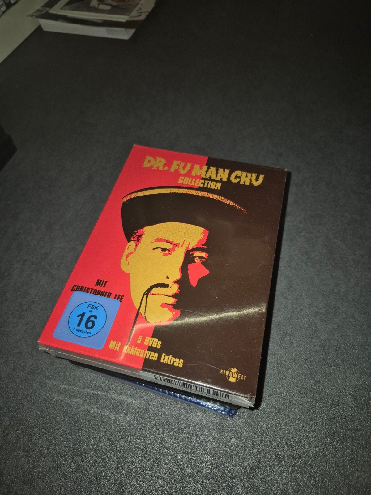 Dr. Fu Man Chu Collection - 5 DVD's met Christopher Lee, Extra's, Vanaf 16 jaar, Duits, Ophalen of Verzenden