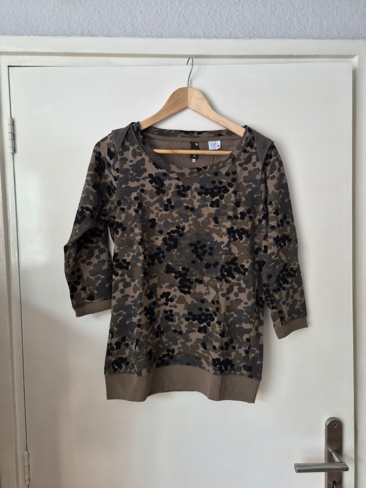 G-Star RAW Camouflage Trui Dames Maat M, Kleding | Dames, Maat 38/40 (M), Meerkleurig, Ophalen of Verzenden, Zo goed als nieuw