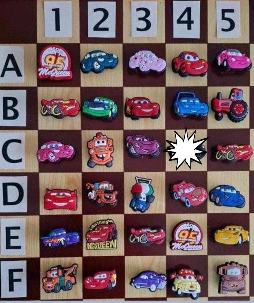 B: Disney Cars Schoenbedels Charms voor de Crocs, Ophalen of Verzenden, Nieuw, Overige onderwerpen