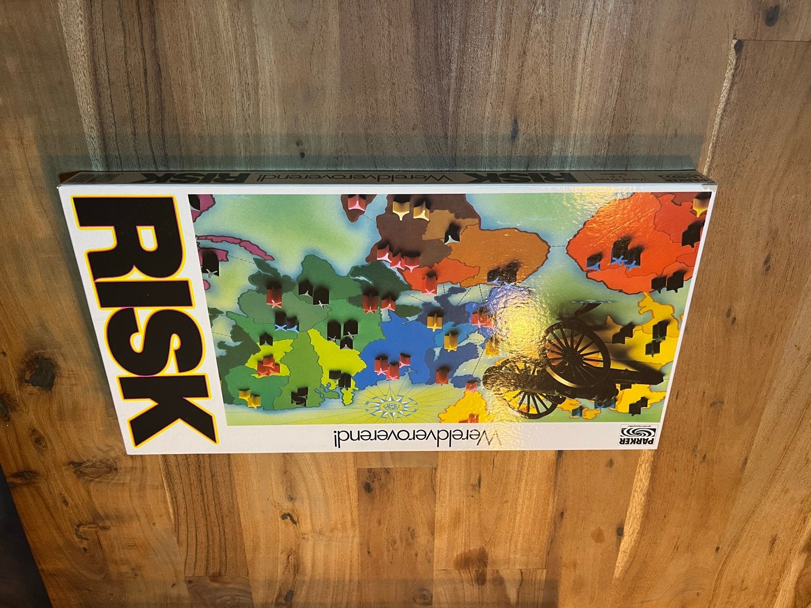 Risk Wereldveroverend! Bordspel uit 1982, Drie of vier spelers, Ophalen of Verzenden, Gebruikt