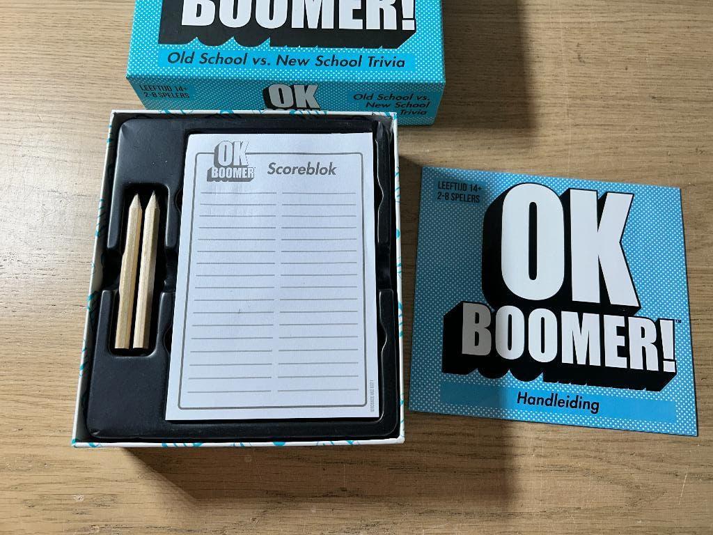 OK Boomer! Kaartspel, Ophalen of Verzenden, Zo goed als nieuw