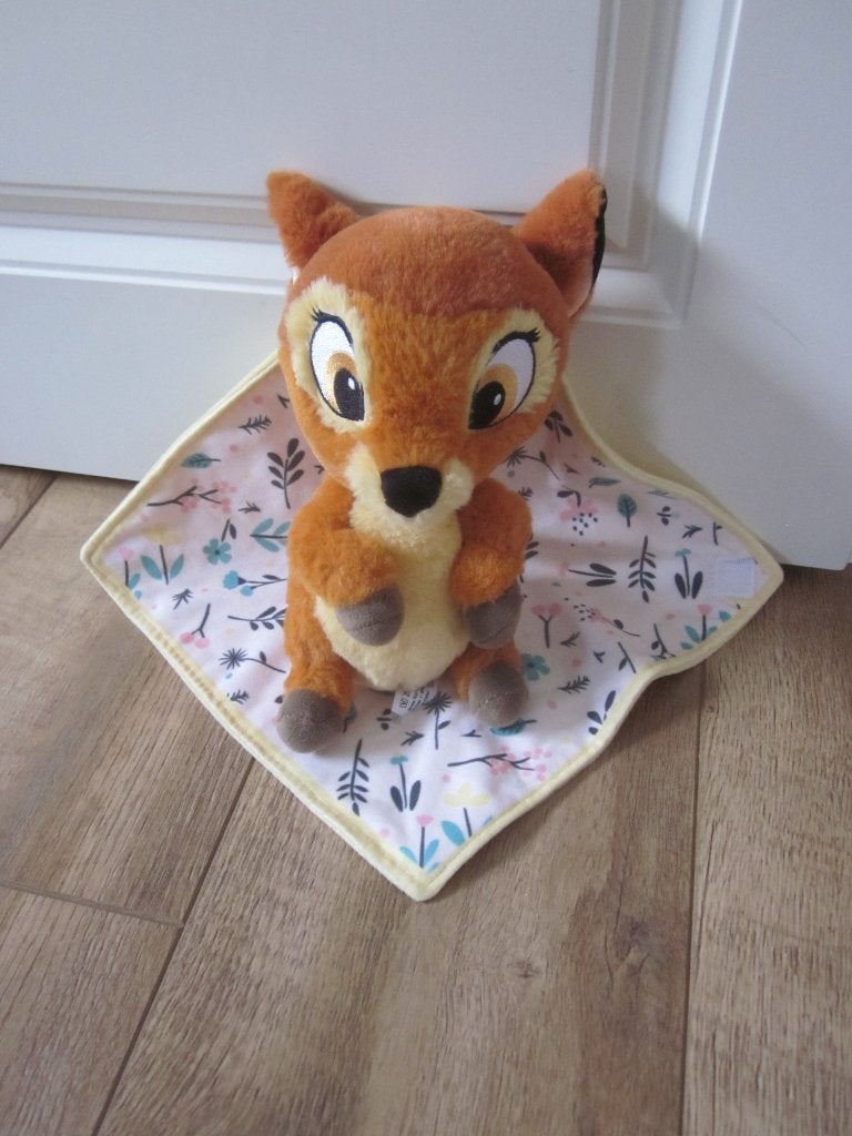 Disney Simba Toys superzacht pluche knuffel Bambi + doekje, Paard, Disney, Disney, Nieuw