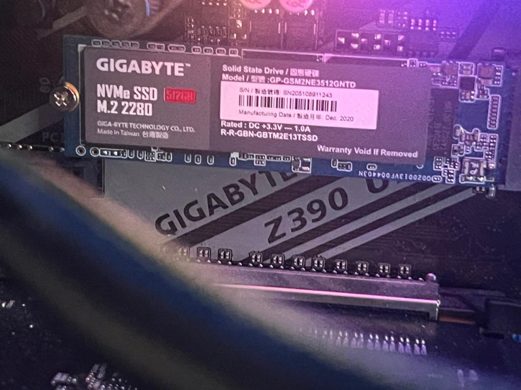 Gigabyte NVMe SSD M.2 2280 512GB - Snelle opslag, Tickets en Kaartjes