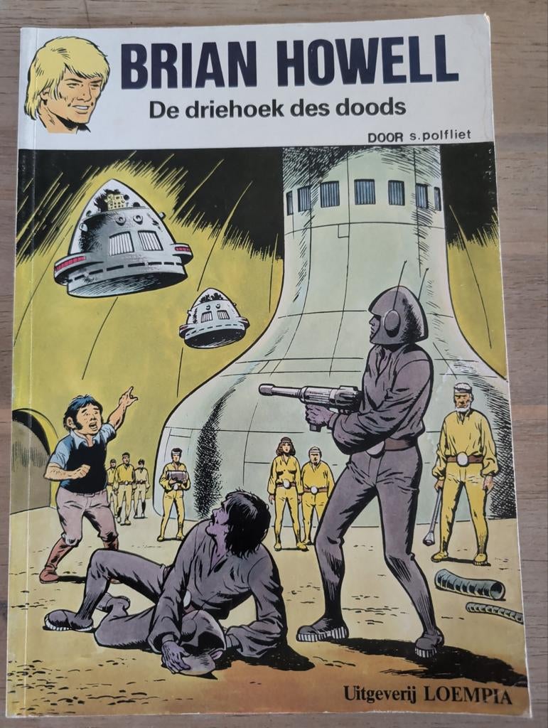 Brian Howell - De driehoek des doods, Boeken, Gelezen, S. Polfliet, Eén stripboek, Ophalen of Verzenden