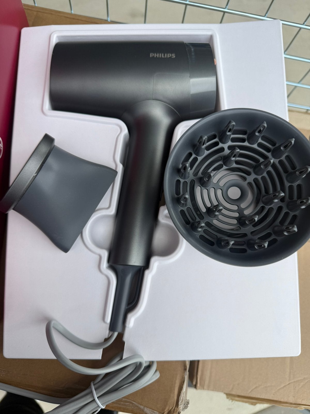 Philips BHD713 Haardroger met SenseIQ Technologie, Ophalen of Verzenden, Nieuw, Haarverzorging