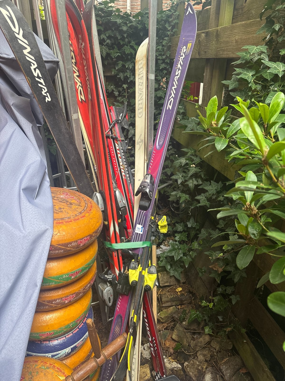 Diverse oude ski's - Dynastar, Blizzard, Atomic, Overige merken, 160 tot 180 cm, Gebruikt, Ophalen of Verzenden