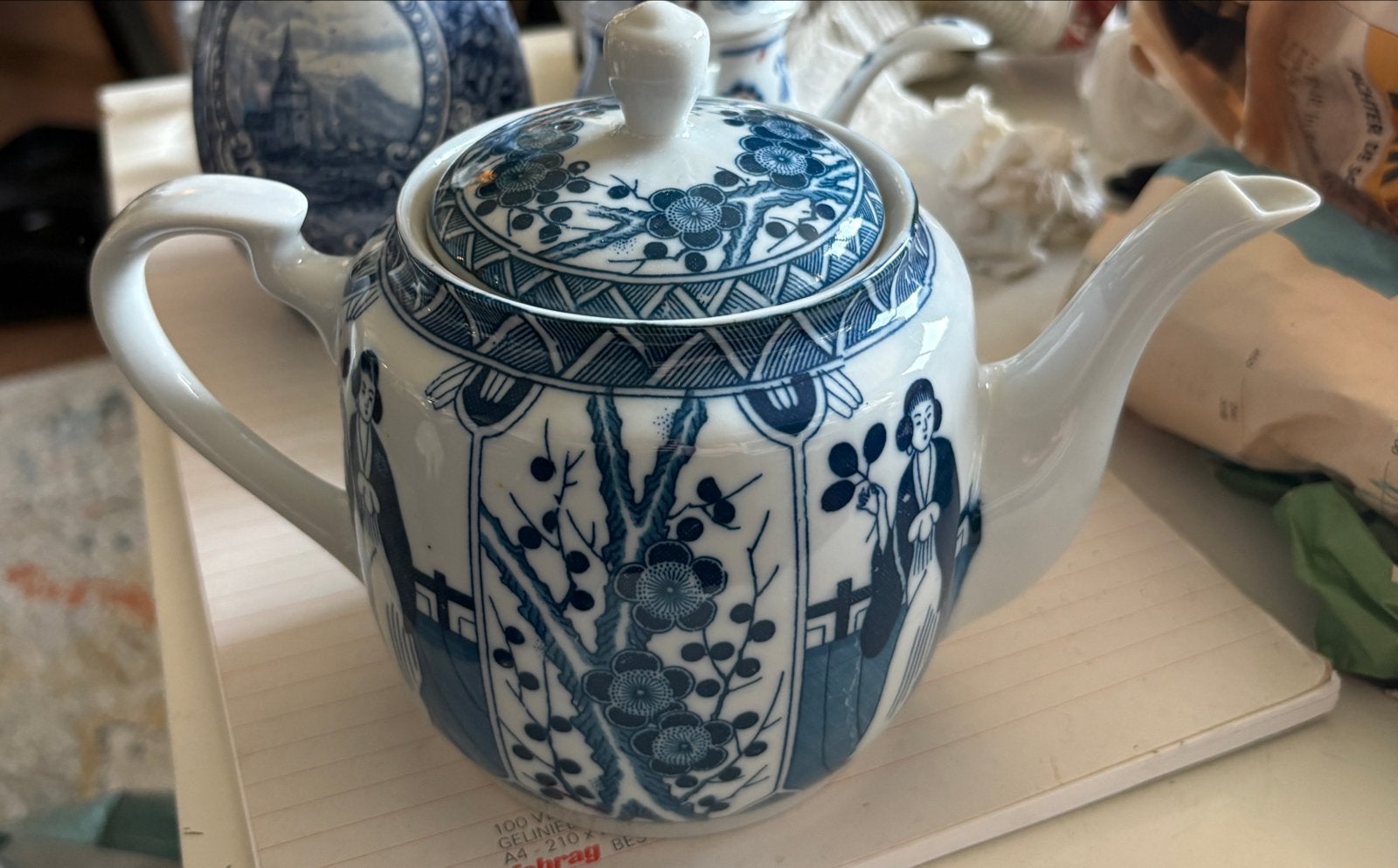 Vintage  Theepot - Lange Lijs, Ophalen of Verzenden