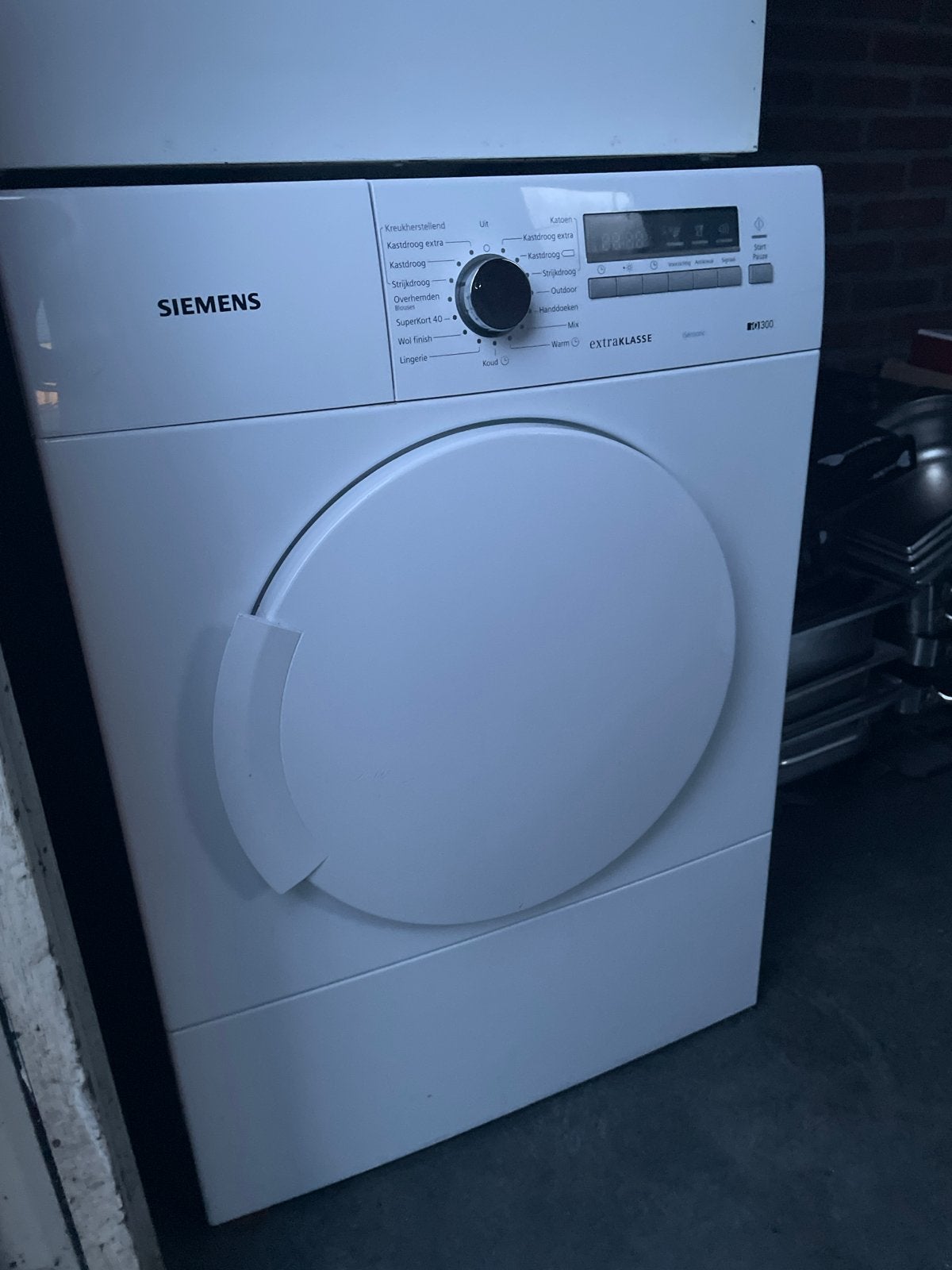 Siemens Luchtafvoer Wasdroger - RM300, Ophalen, 6 tot 8 kg, Gebruikt, Luchtafvoer