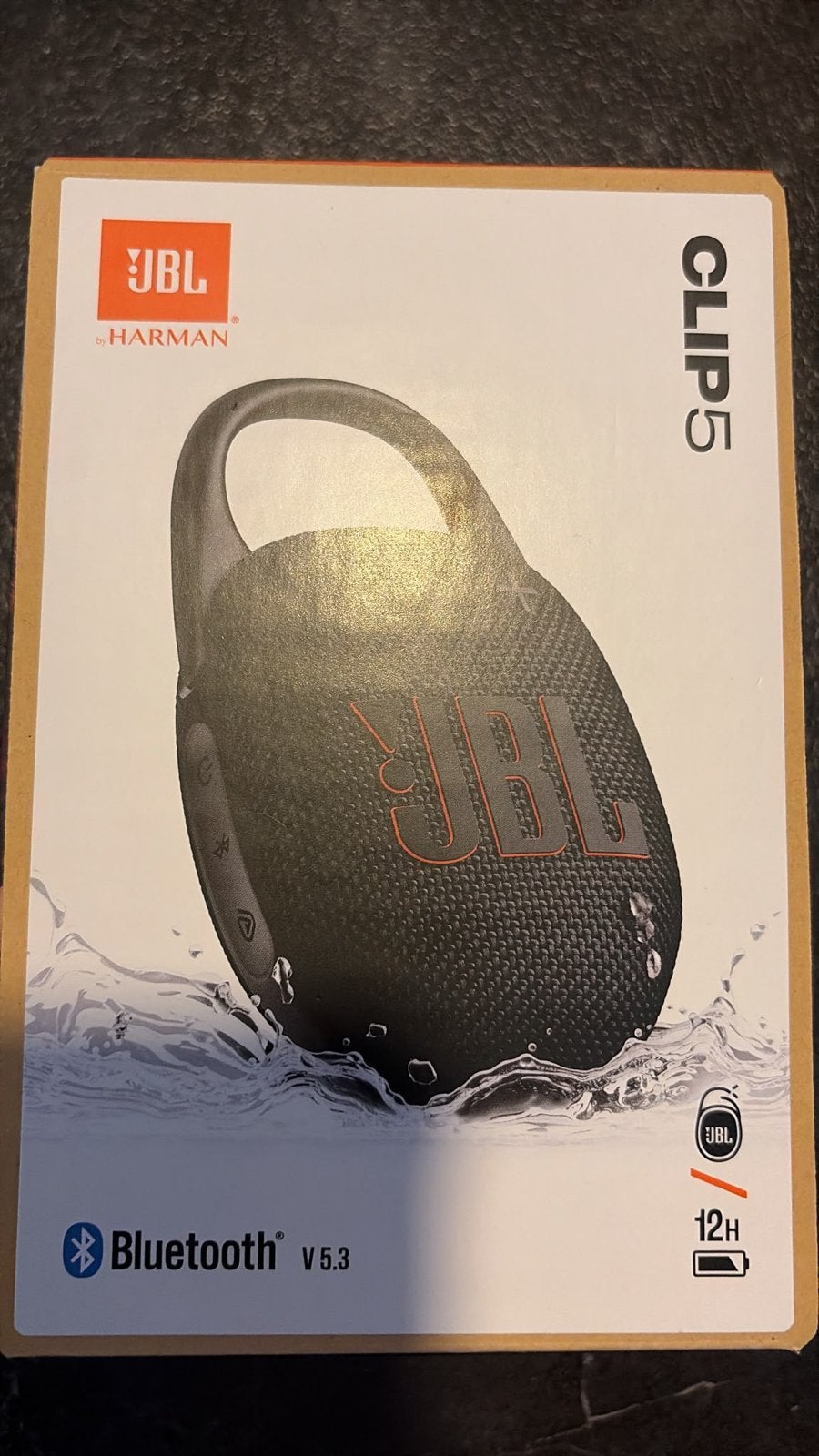 JBL Clip 5 Draagbare Bluetooth Speaker - Nieuw in doos, Audio, Tv en Foto, JBL, Nieuw, Ophalen of Verzenden, Draagbare speaker