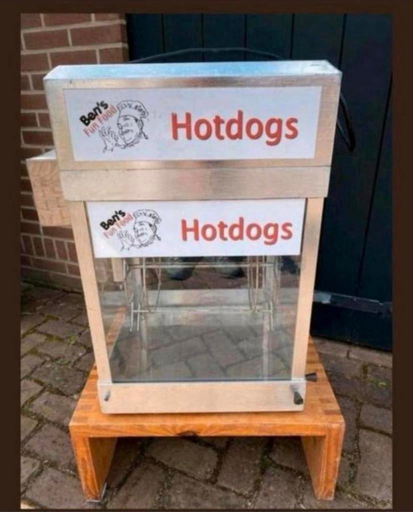 Hotdogmachine hotdog worst machine 25 euro per dag, Ophalen of Verzenden, Zo goed als nieuw, Overige