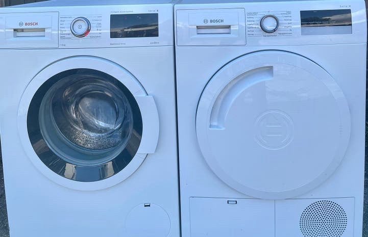 Foto 3 van Mooie,Bosch I-DOS Wasmachine 8KG Warmtepompdroger  8KG A+++