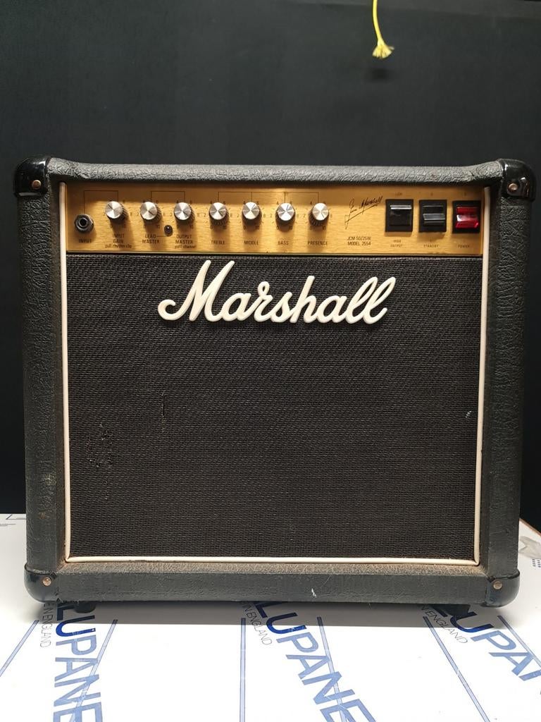 Marshall 2554 gitaarversterker uit 1988, Ophalen of Verzenden, Gebruikt, Minder dan 50 watt