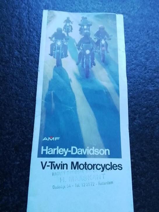 Harley Davidson folder, Ophalen of Verzenden, Overige merken