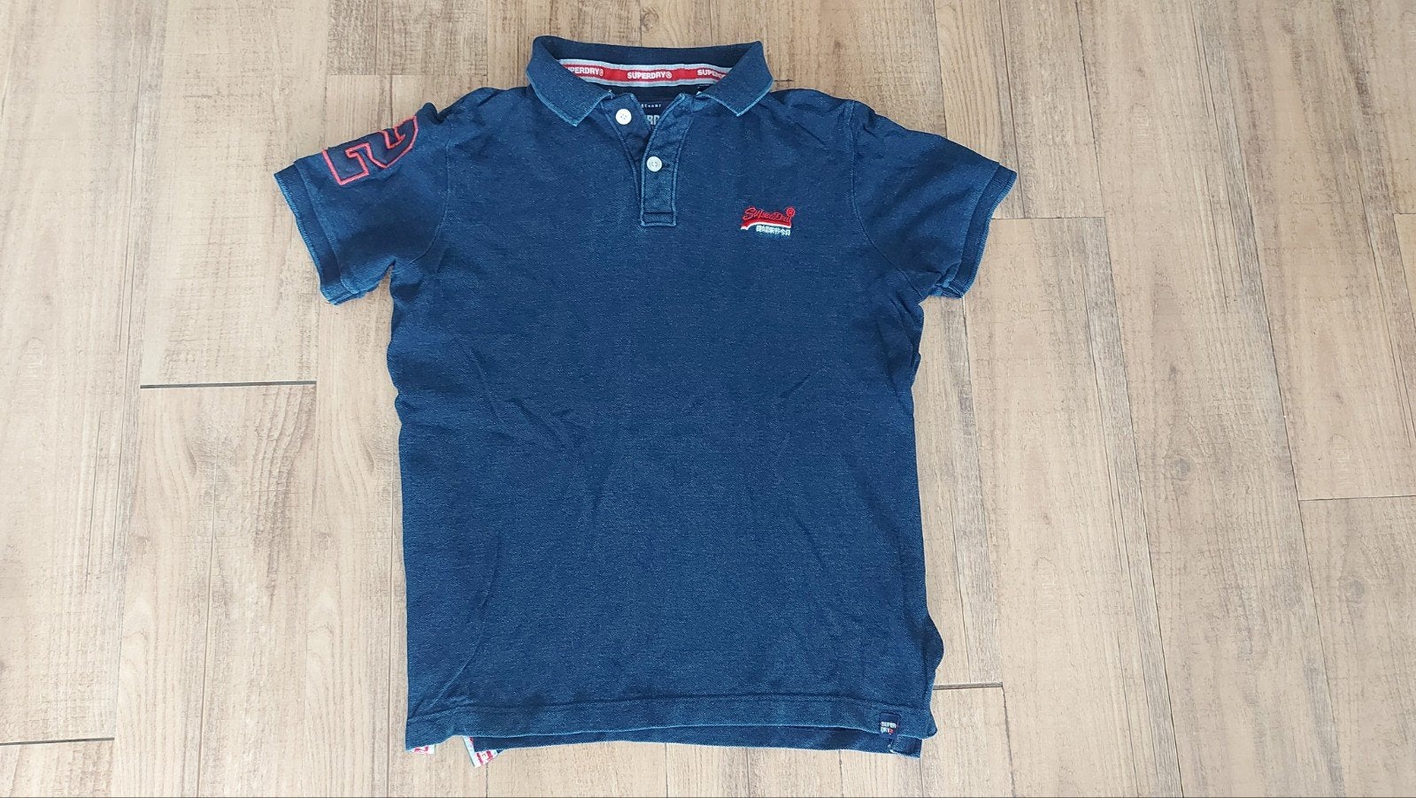 Superdry polo maat M., Ophalen of Verzenden, Gedragen, Superdry, Maat 48/50 (M)