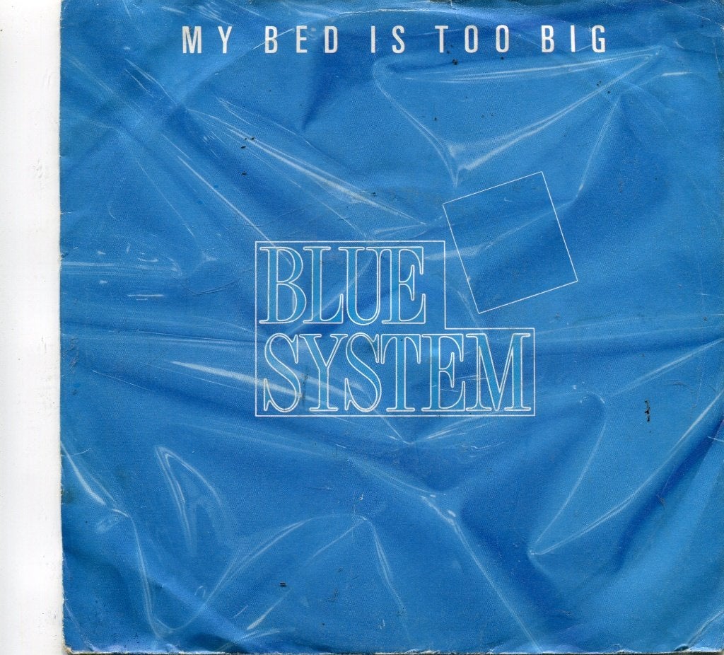 BLUE SYSTEM (Dieter Bohlen)  -  My bed is too big, Fotohoes, Ophalen of Verzenden, Gebruikt, Pop