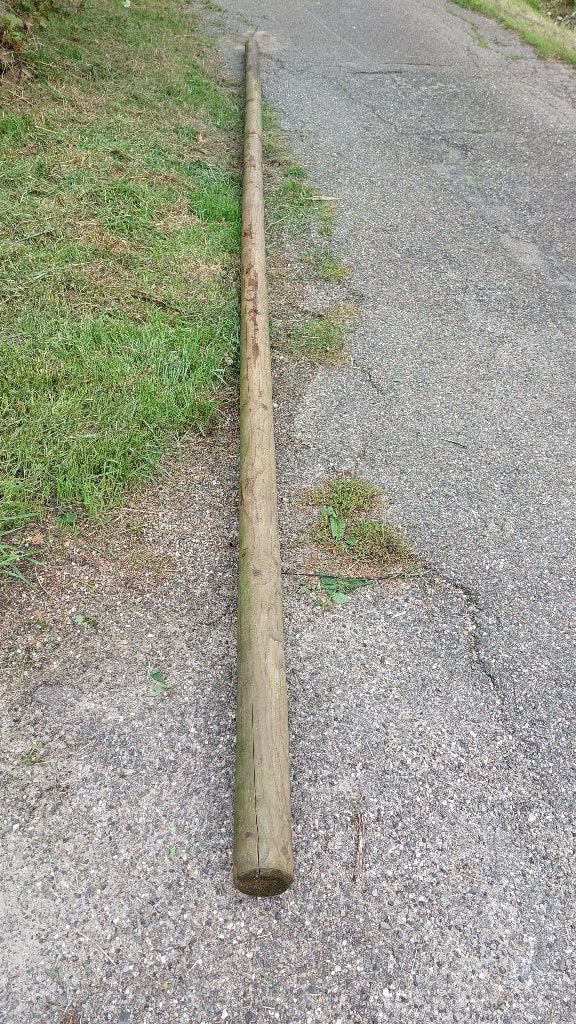 Palen 6 meter lang, Ophalen, Nieuw, 250 cm of meer, Palen