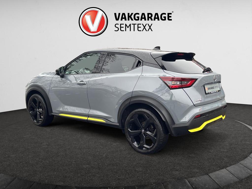 Nissan Juke 1.0 DIG-T Kiiro | Clima | Camera | Cruise | Navi, Voorwielaandrijving, Leder en Stof, Origineel Nederlands, Bedrijf