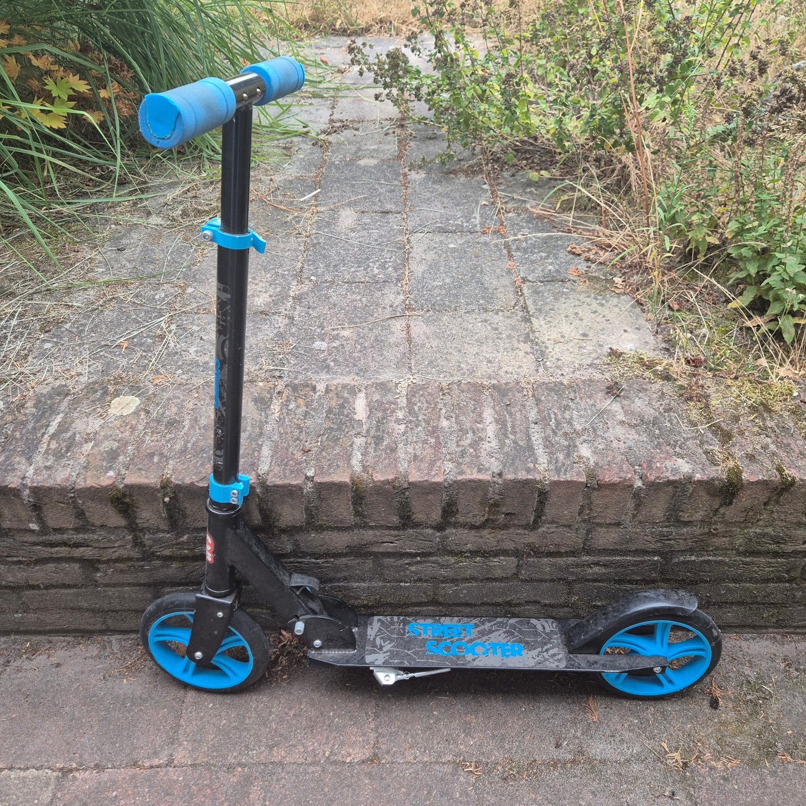 VC Toysl Street Scooter step - Zwart/Blauw, Ophalen, Gebruikt, Gewone step, VC Toysl