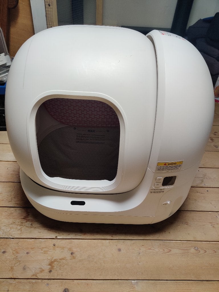 Zelfreinigende kattenbak Petkit, Ophalen, Zelfreinigend