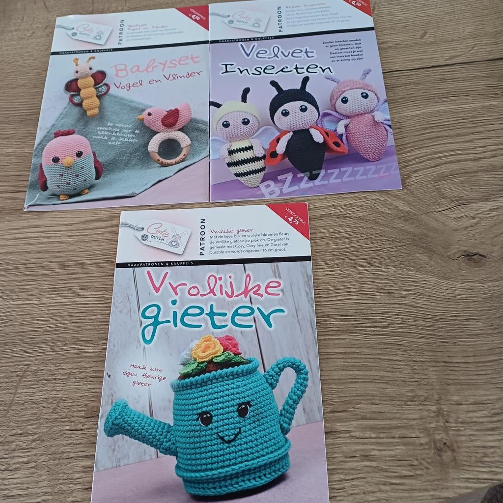 Haakpatroontjes €1.50 per st, Ophalen of Verzenden