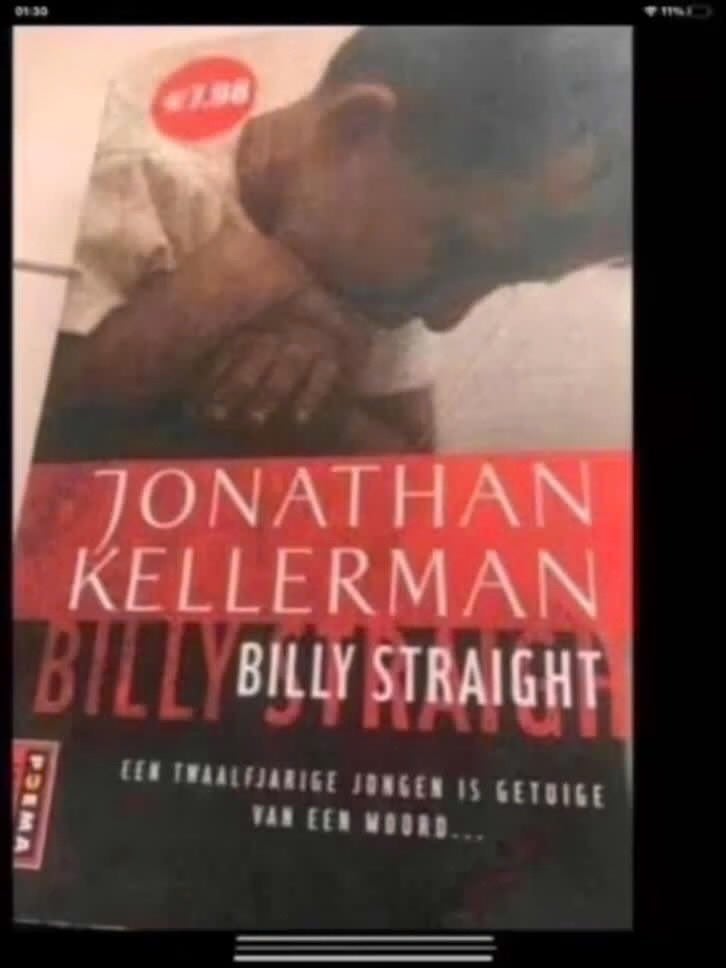 Billy Straight - Jonathan Kellerman (Thriller), Gelezen, Ophalen of Verzenden, Nederland, Jonathan Kellerman