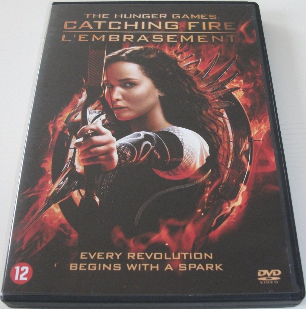 Dvd *** HUNGER GAMES *** Catching Fire, Vanaf 12 jaar, Ophalen of Verzenden, Zo goed als nieuw