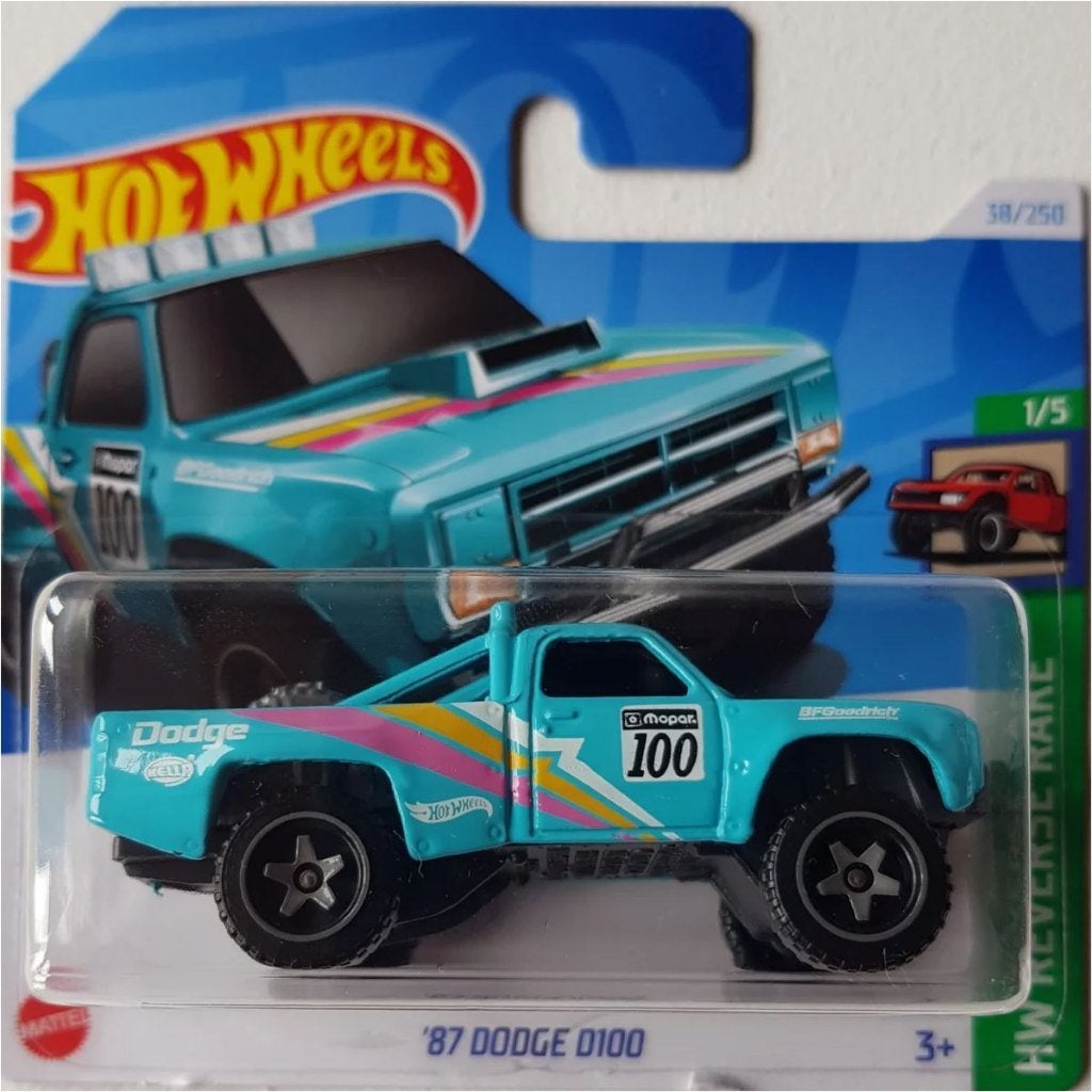 2024 Hot Wheels '87 Dodge D100, Ophalen of Verzenden, Nieuw